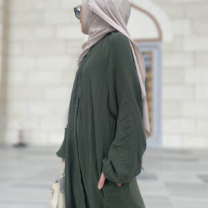 Nur-Abaya Khaki