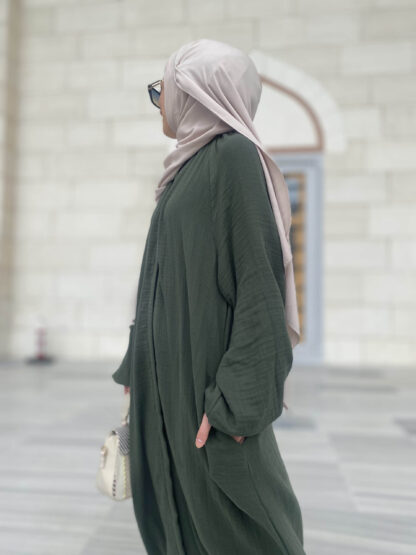 Nur-Abaya Khaki