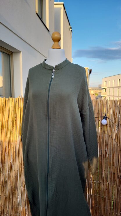 NIL Abaya-Kombi in Khaki – Bild 3