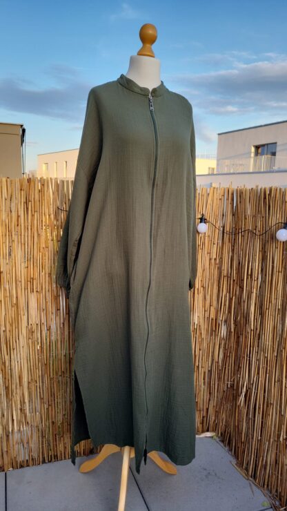 NIL Abaya-Kombi in Khaki