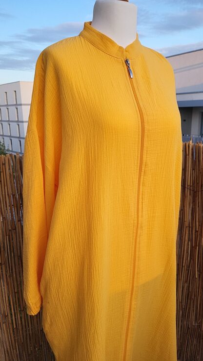 NIL Abaya-Kombi in Sonnengelb – Bild 3